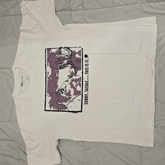 Uniqlo Naruto Tee Shirt Sorry, Sasuk.. This is it, and Sasuke - Picture 1 of 5